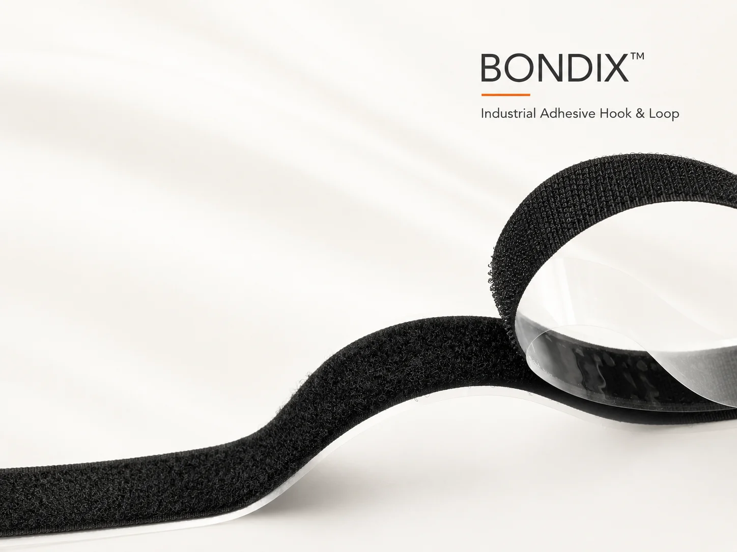 Bondix industrial adhesive hook and loop tape